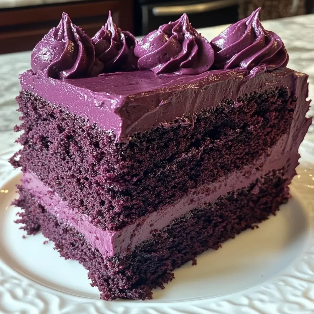 Discover how to bake a vibrant Purple Velvet Cake that’s moist, delicious, and perfect for any occasion. Easy recipe with pro tips!
