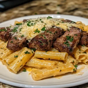 Discover how to whip up Creamy Velveeta Beef Rigatoni in just 30 minutes! This cheesy, hearty dish is perfect for busy nights. Try it now!