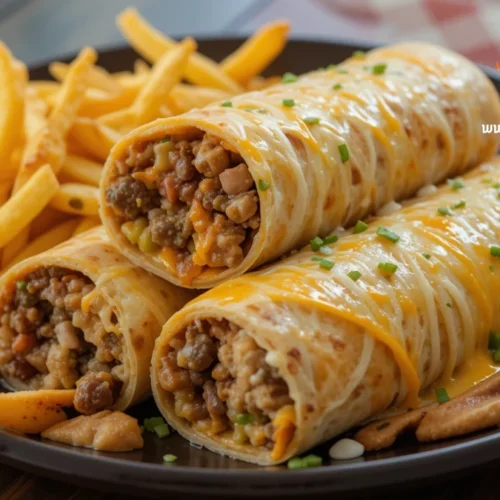 How do you make the best Cheesy Beef Burritos with Fries ? Our 7-step recipe ensures maximum flavor and minimal effort. Let’s cook!