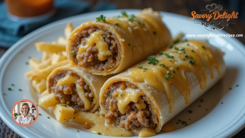 Upgrade your weeknight meals with Cheesy Beef Burritos with Fries . Discover the secret to crispy fries and savory beef in this quick guide.