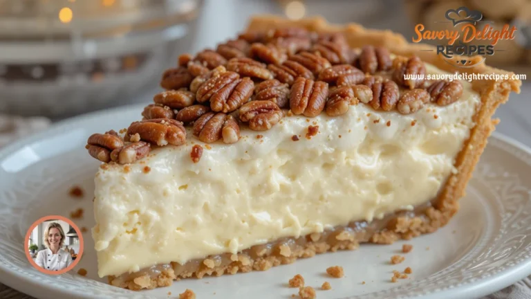 Discover how to make the perfect Pecan Cream Pie in under 30 minutes! includes ingredients, step-by-step instructions, storage tips, and more for a dessert that’s quick, healthy, and delicious.