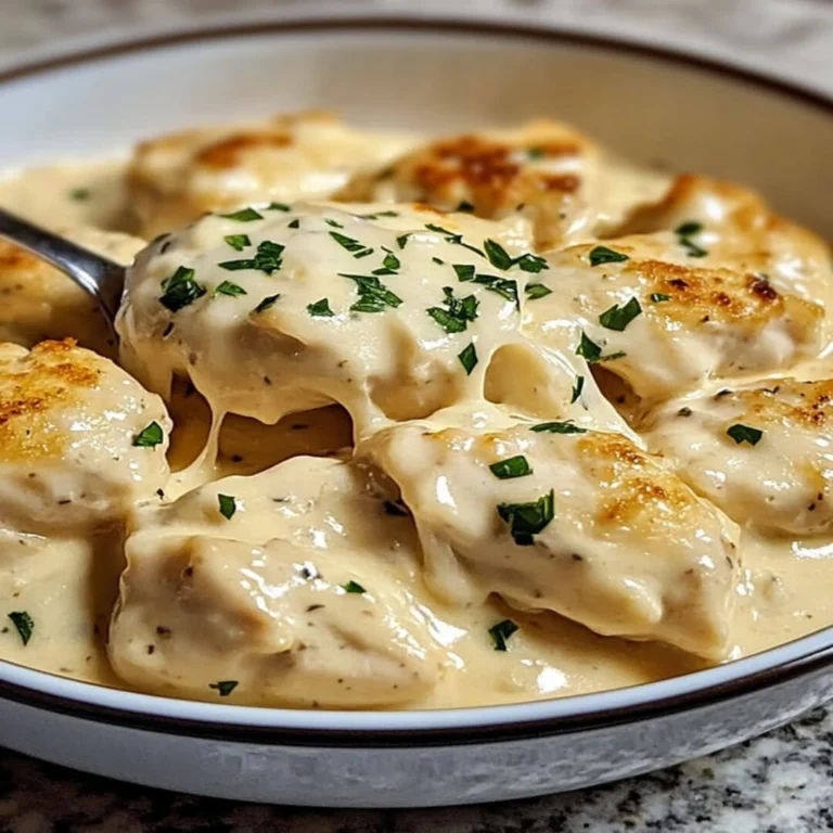Craving comfort food? Discover the Velvety & Rich Creamy Asiago Chicken recipe that’s quick, easy, and delicious. Get the recipe now!