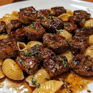 Craving comfort food? Try our Garlic Butter Steak Bites with Creamy Parmesan Pasta—easy, cheesy, and ready in 30 minutes. Get the recipe now!