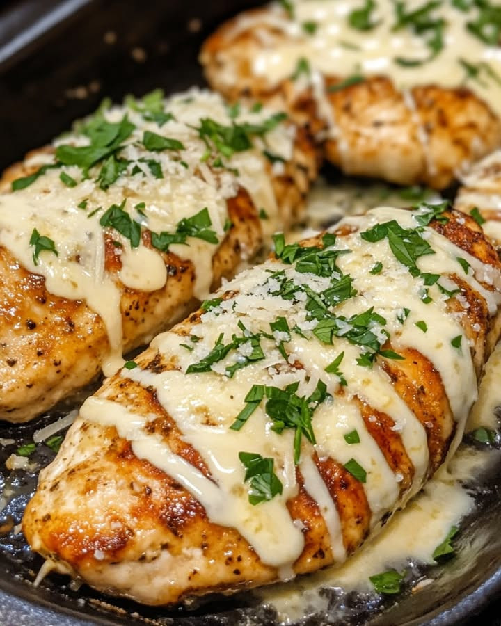 Craving Easy Caesar Chicken with Parmesan Garlic Sauce with easy steps and flavor tips Discover