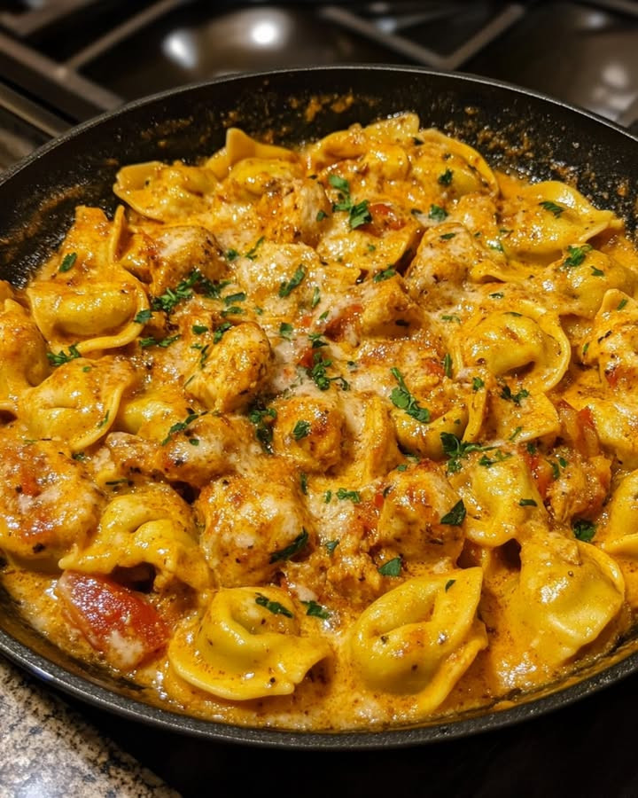 Easy skillet? Best Cajun Chicken Cheese Tortellini Skillet Ever grills Cajun chicken in cheesy tortellini skillet—Discover.
