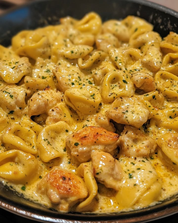 Quick comfort? Best Cajun Chicken Tortellini in Garlic Butter Sauce stirs Cajun chicken into buttery tortellini—Try.