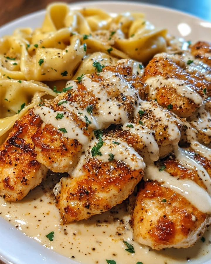 Elevate your meal with Easy Cajun Garlic Chicken Tortellini with Parmesan Drizzle with easy steps and flavor tips Try