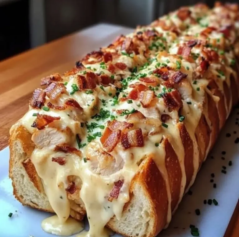 Craving comfort food? Make Cheesy Chicken Bacon Chive Pull-Apart Bread in 5 easy steps! Get this recipe & tips for a perfect appetizer. Discover now!