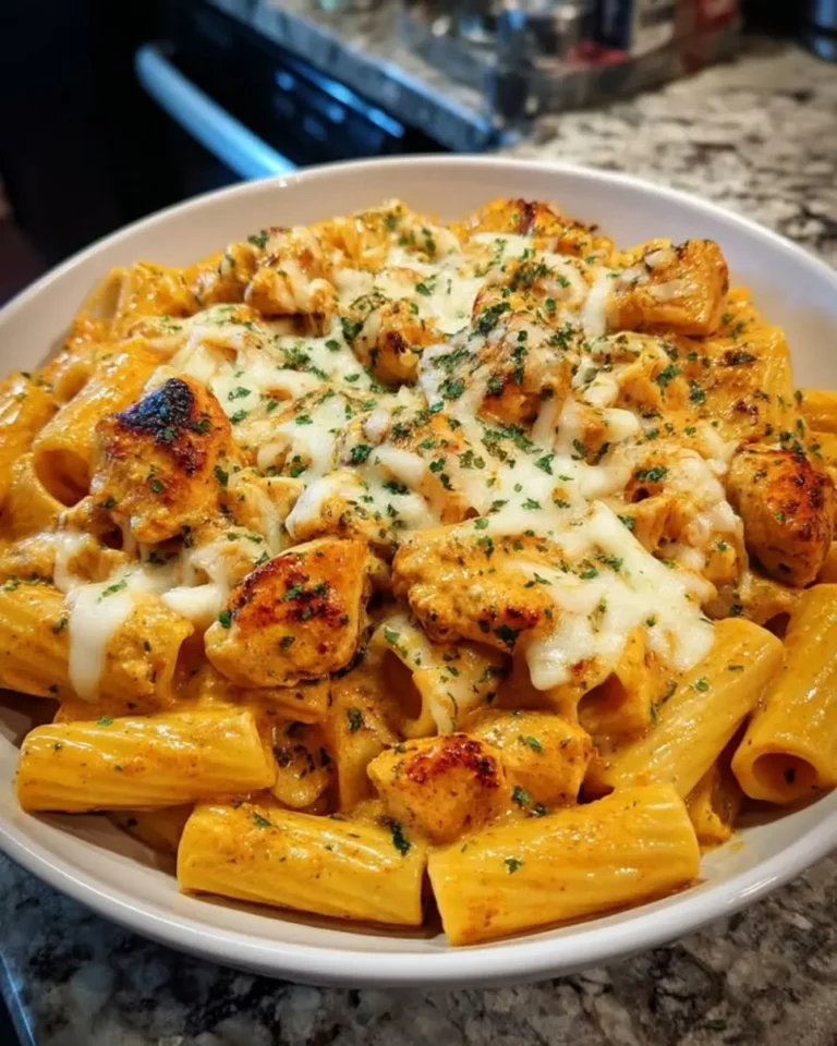 Craving comfort food? Make Cheesy Garlic Chicken Rigatoni with Cajun Sauce tonight! This easy recipe is packed with flavor. Try it now!