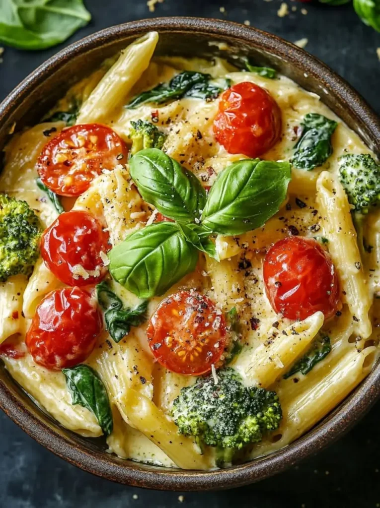 Want easy comfort food? Make Cheesy Penne Pasta with Roasted Vegetables! Discover 5 tips for a quick, delicious weeknight meal.
