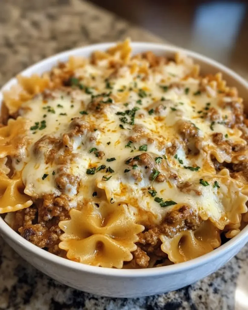 Craving a quick, delicious dinner? Make Creamy Cajun Beef Bowtie Pasta in just 10 minutes! This easy recipe is packed with flavor. Discover now!