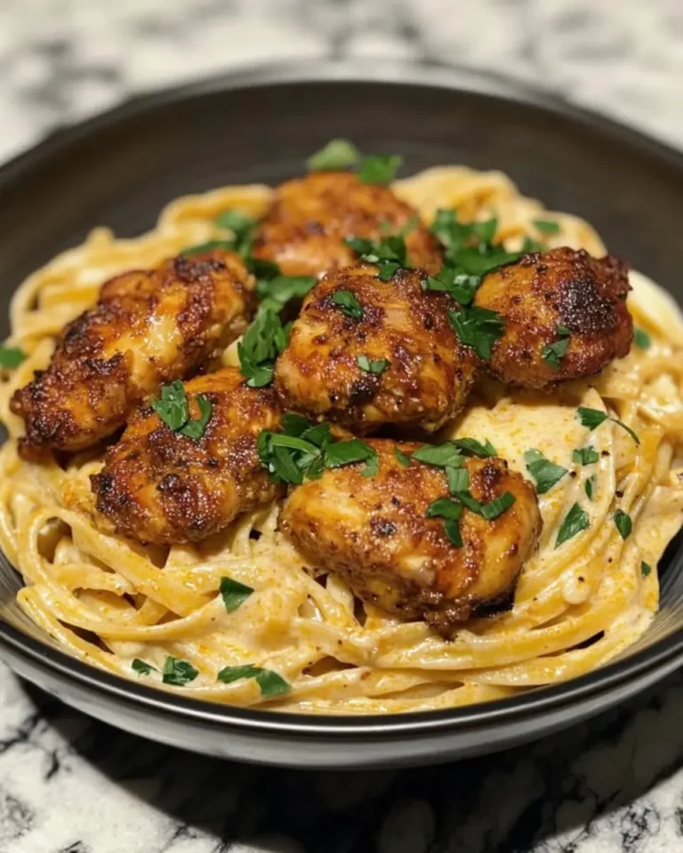 Craving Creamy Cajun Chicken Pasta with Linguine? This 5-step recipe is quick, easy, & delicious! Skip takeout—Discover how tonight!