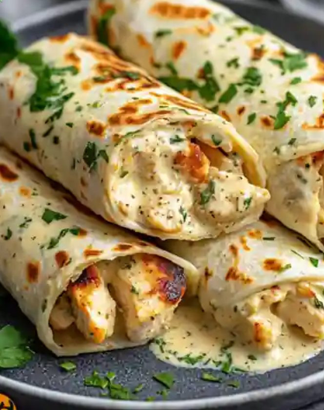 Lunch upgrade? How Creamy Garlic Chicken Wraps Became Lunch Heroes fills wraps with creamy garlic chicken—Learn.