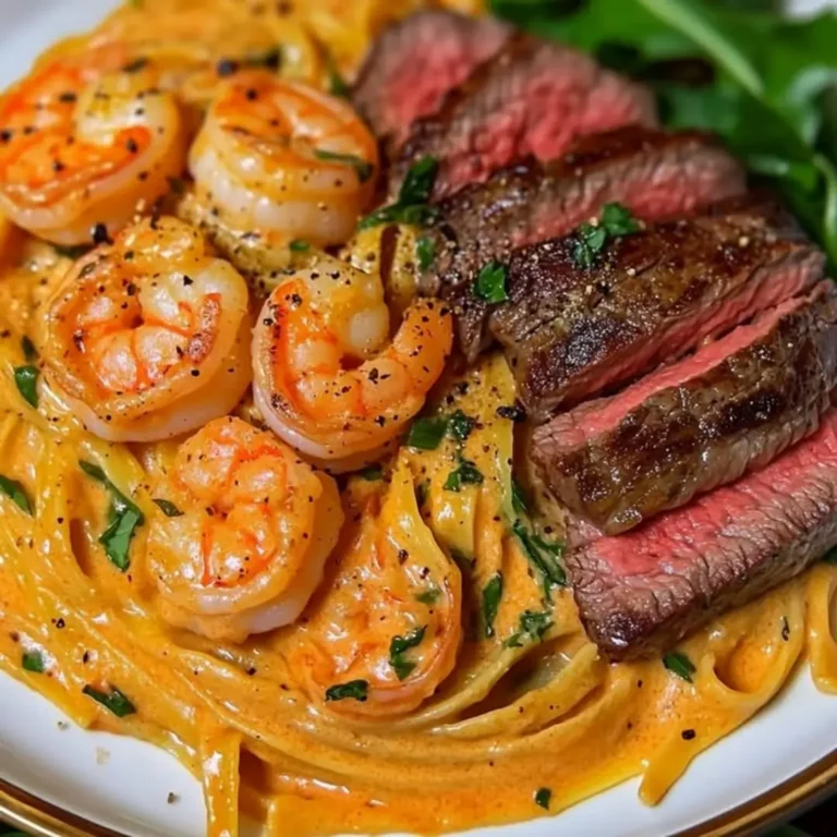Craving comfort? You'll adore our Creamy Shrimp Pasta with Seared Steak: Easy, decadent, and quick! Learn top tips for a perfect dish.