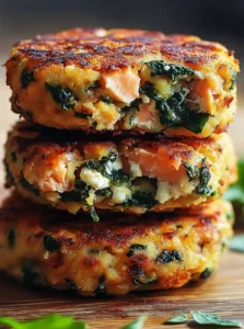 Craving healthy seafood? Discover 3 easy, delicious recipes for Crispy Salmon Cakes with Spinach and Feta. Try them tonight!
