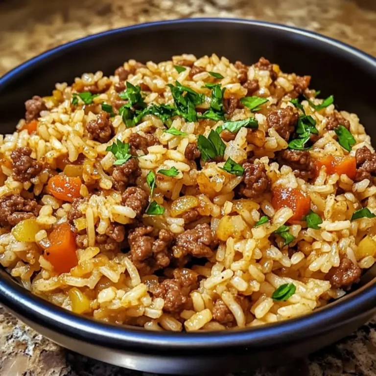 Want the best Dirty Rice with Ground Beef? Discover flavor secrets for a fast, delicious recipe tonight!