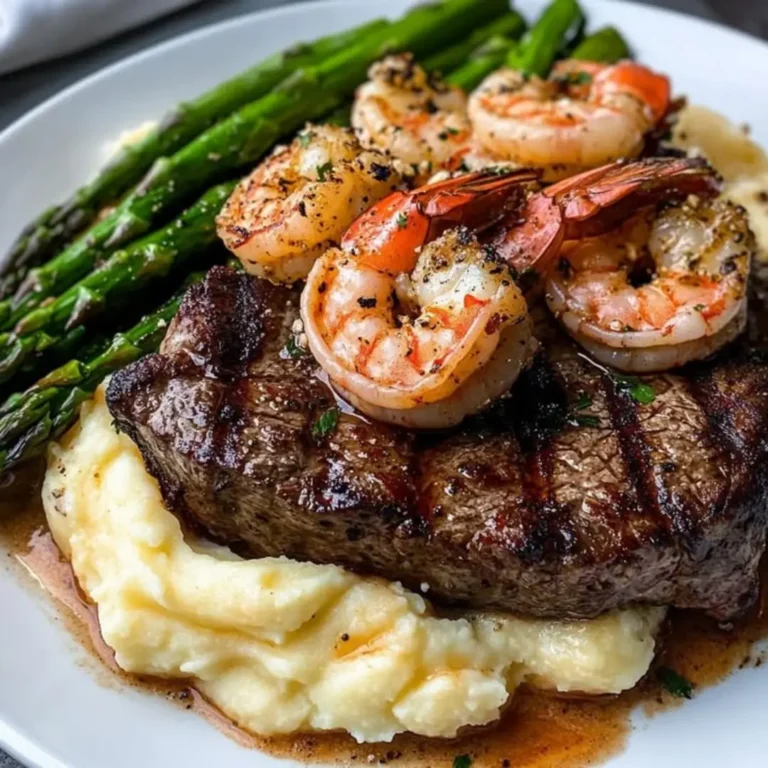 Craving surf and turf? Get ready to cook Garlic Butter Ribeye Steak and Shrimp in 5 easy steps. Learn how and enjoy!