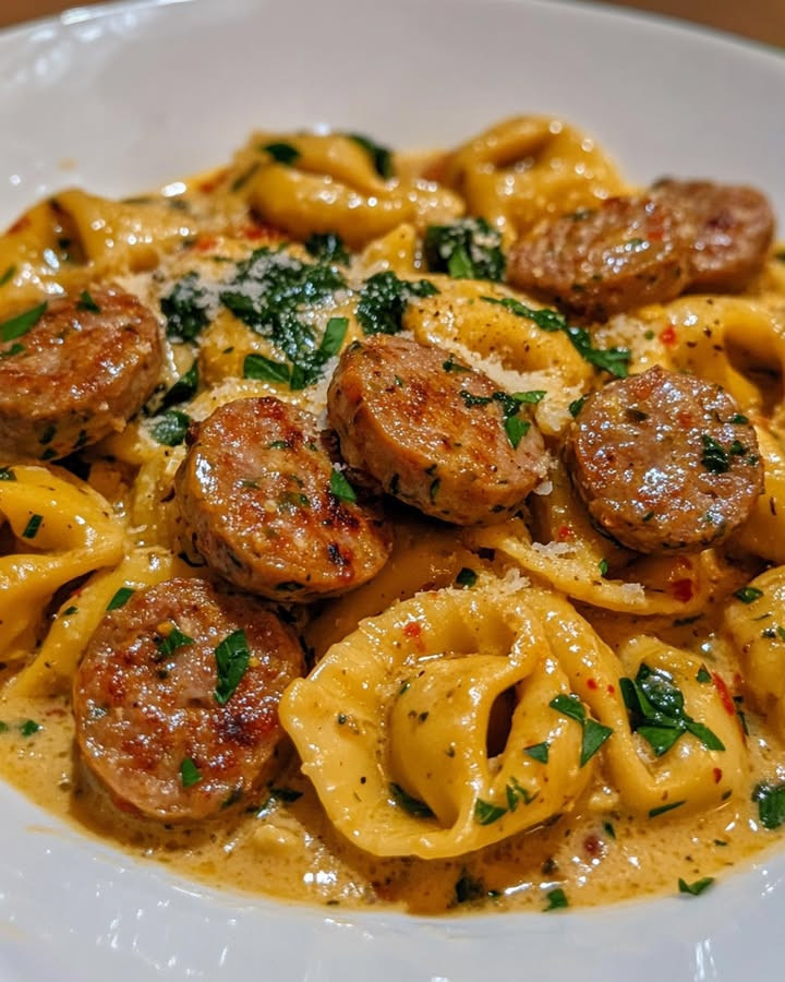 Sausage love? Why Garlic Butter Sausage Tortellini with Spinach Satisfies mixes sausage and spinach in butter sauce—Try.
