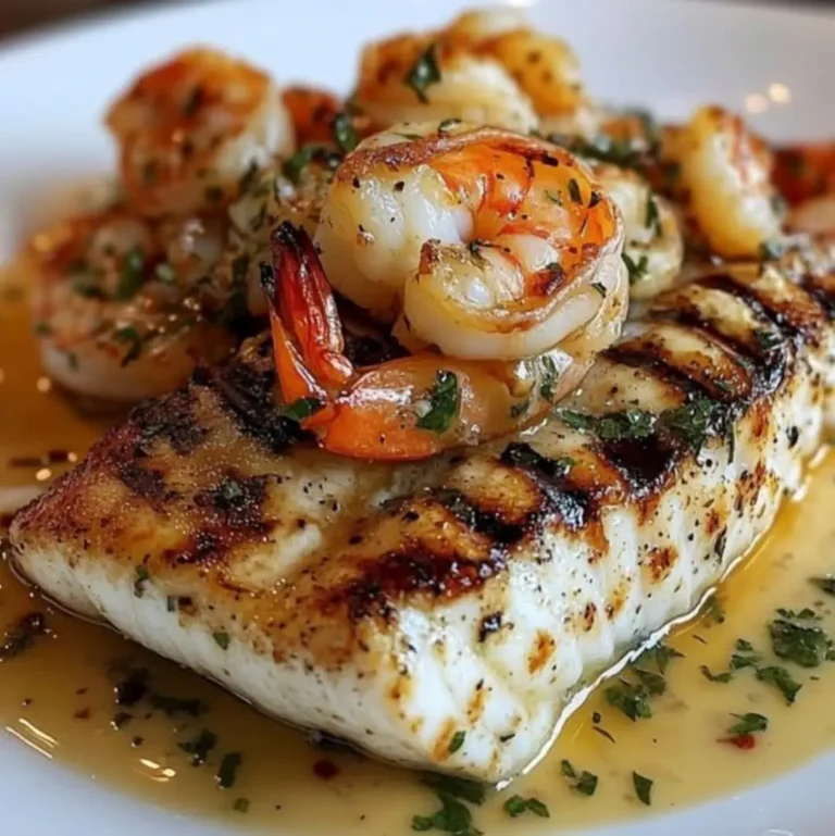 Want a quick seafood dinner? Grill delicious Grilled Fish and Shrimp with Herb-Lemon Butter in 5 easy steps. Learn how!