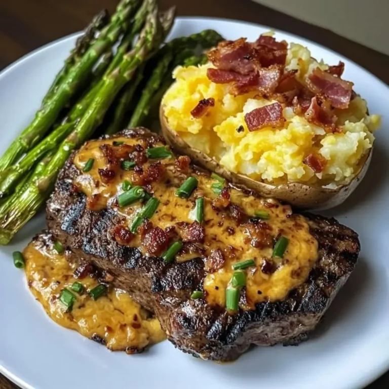 Craving comfort food? Uncover three reasons to love this delicious Grilled Steak Asparagus Loaded Baked Potato recipe! Learn more!
