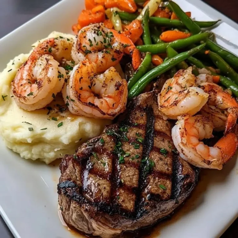Craving easy surf & turf? Master Grilled Steak Shrimp & whip up dreamy Creamy Mashed Potatoes in 3 steps! Learn tips + tricks; try this recipe now!