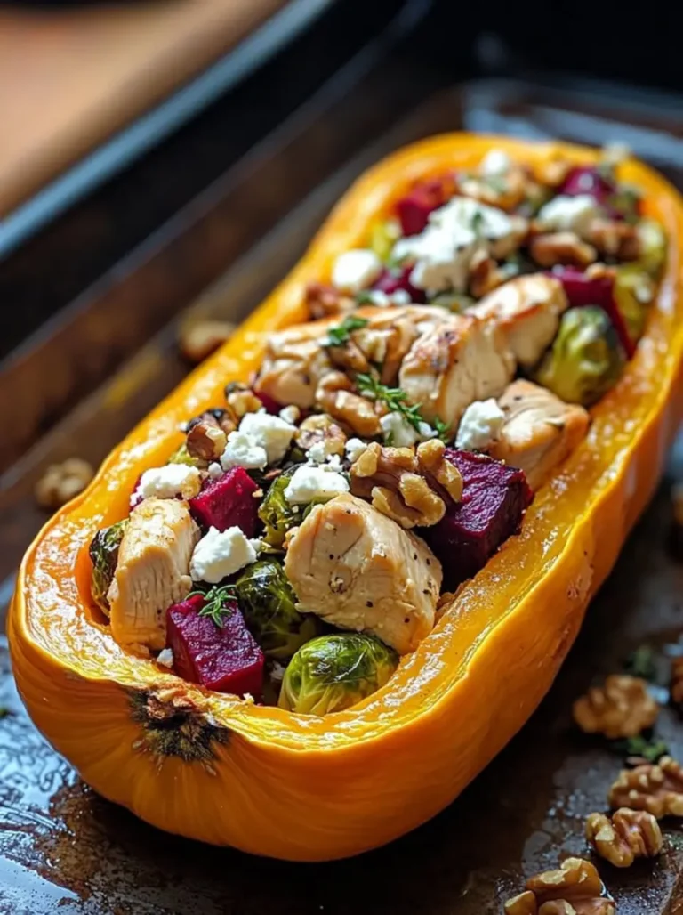 Want a new twist on stuffing? Follow these 5 easy steps to make delicious Honey Roasted Butternut Squash Stuffing your family will love! Learn how!