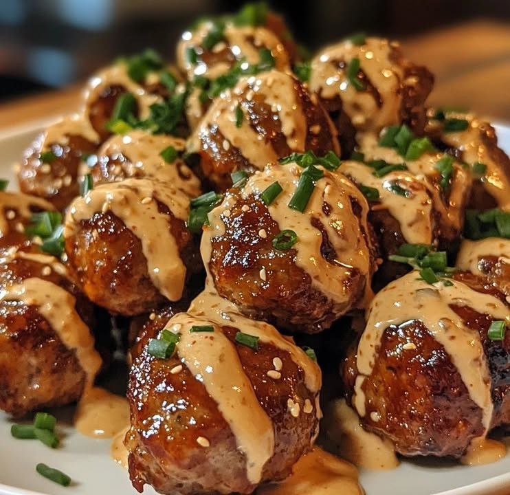 Discover Easy Korean BBQ Meatballs with Spicy Mayo Dip with easy steps and flavor tips Learn