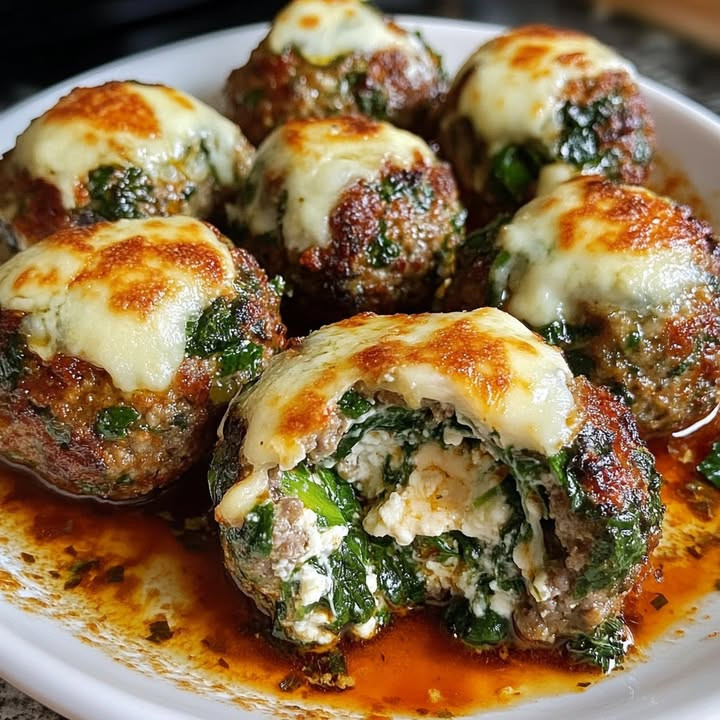 Meatball magic? Why Mozzarella‑Stuffed Spinach Garlic Meatballs Amaze oozing cheese inside spinach meatballs—Discover.