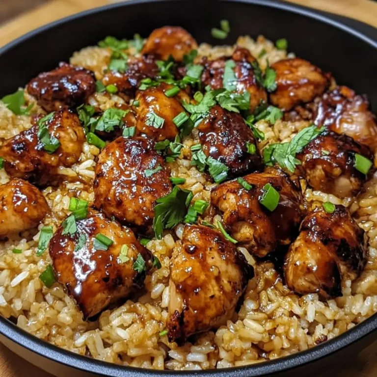Craving easy dinner? This One-Pan Honey BBQ Chicken and Rice recipe needs only 10 minutes to prep! Get a quick, delicious meal. Try it today!