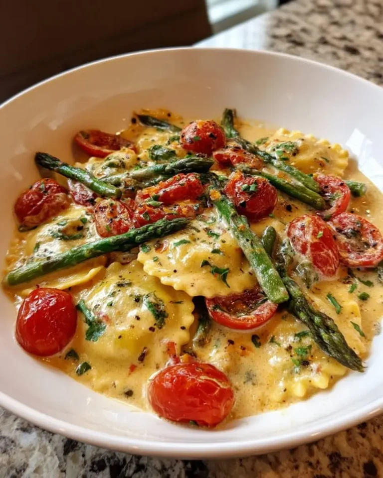Craving quick pasta? Get 5 amazing Ravioli with Tomatoes Asparagus Garlic Herbs recipes! Easy, flavorful dinners await. Discover now!