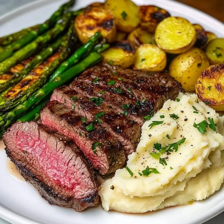 Craving restaurant-worthy steak? Learn how to make perfect Seared Steak with Mashed Potatoes and Vegetables. Tips & tricks await! Discover now.