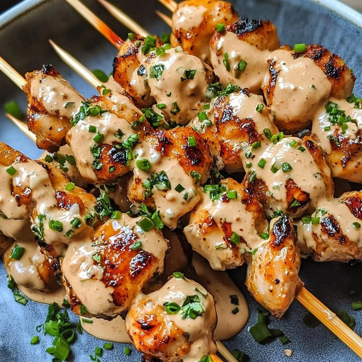 Flavor bomb? How Spicy Bang Bang Chicken Skewers with Chili Sauce Ignite Flavor skewers dunked in creamy chili sauce—Try.