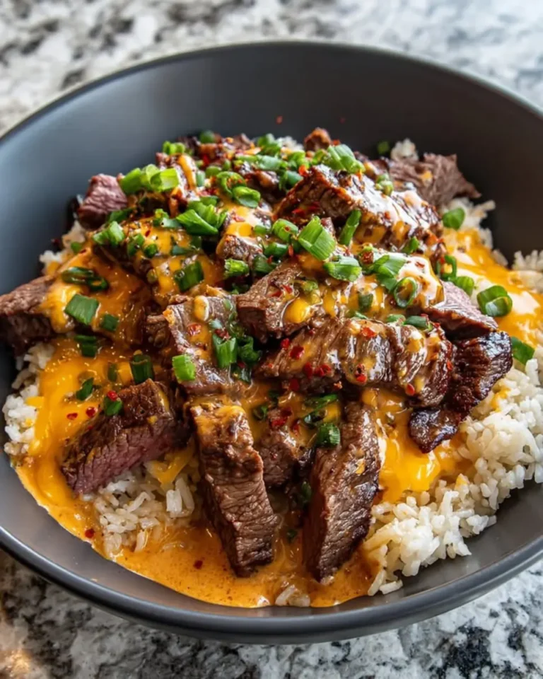 Craving comfort food? Reimagine Steak Cheesy Rice with Smoky Garlic Cream! 5 easy recipe twists and tips inside. Discover now!