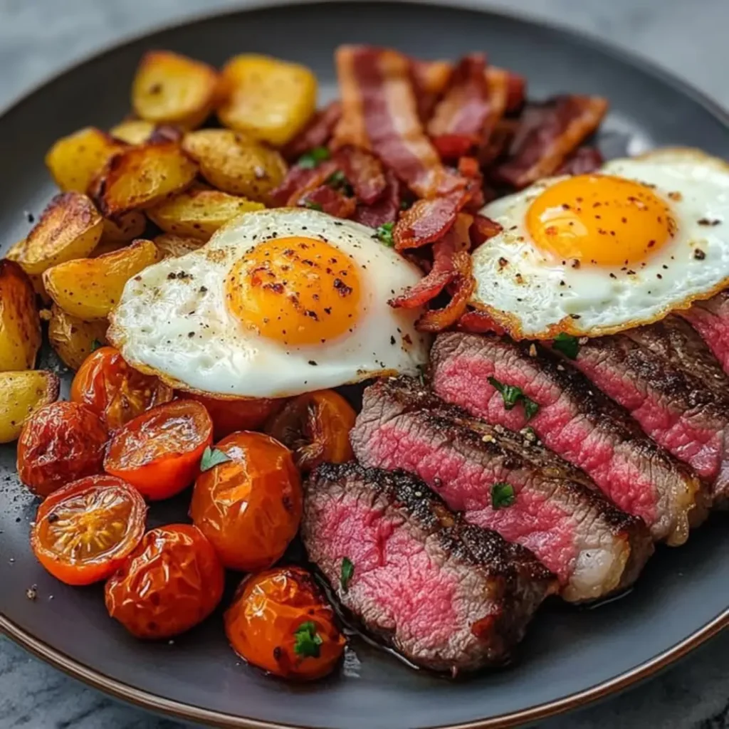 Craving a Steak and Eggs Breakfast Plate? Discover 5 easy ways to make this protein-packed meal that will kickstart your day!