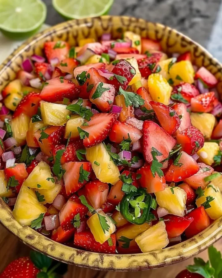 Craving a sweet and savory dip? Discover 5 reasons to love this easy Strawberry Pineapple Salsa recipe! Get tips for the perfect summer snack.