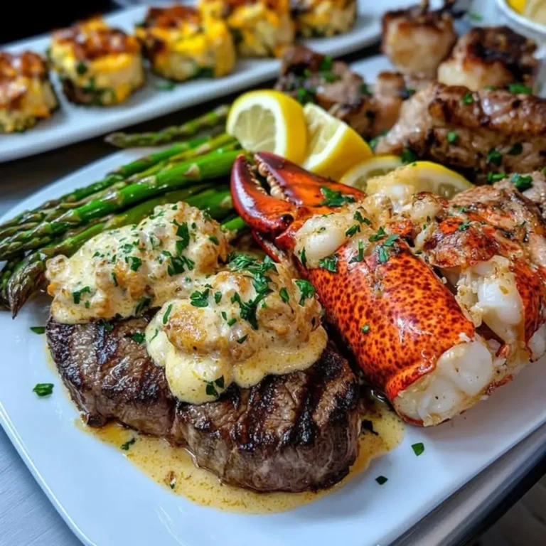 Craving Surf and Turf Lobster Cream Sauce? Learn how to make this decadent dish in 5 easy steps. Try it today!