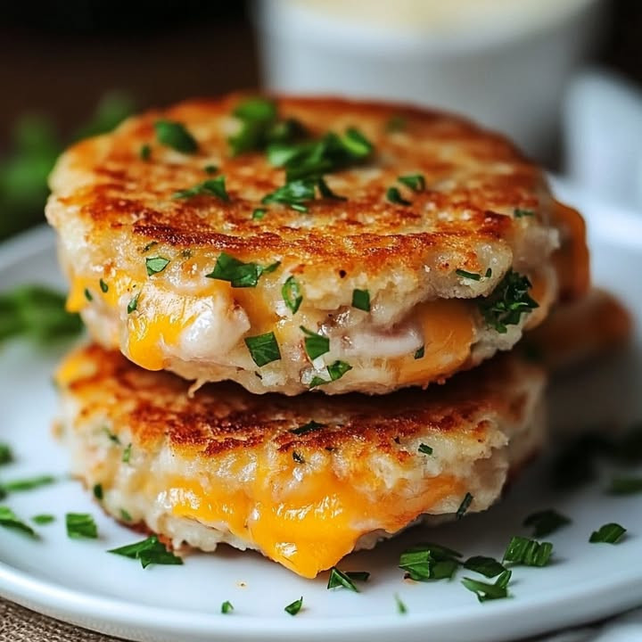 Savor Easy Tuna Melt Patties with Cheddar and Herbs with easy steps and flavor tips Try