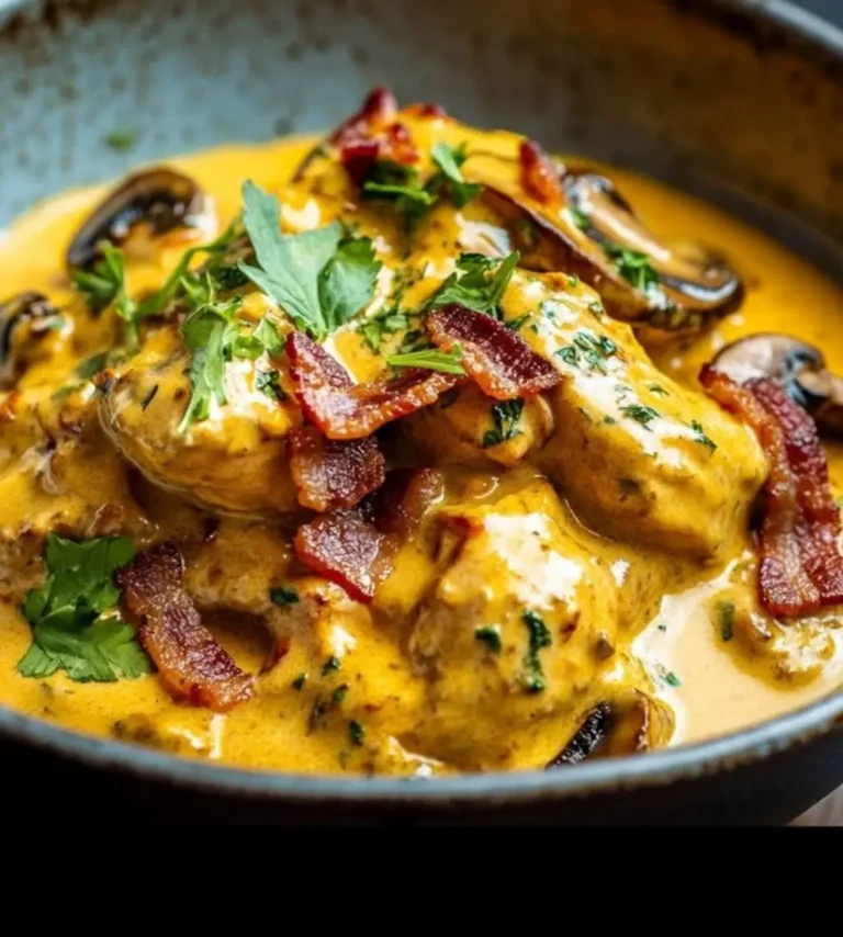 Craving comfort food? Make Velvety Butter Chicken with Bacon in just 5 easy steps! Get our recipe & tips for a flavor explosion. Discover now!