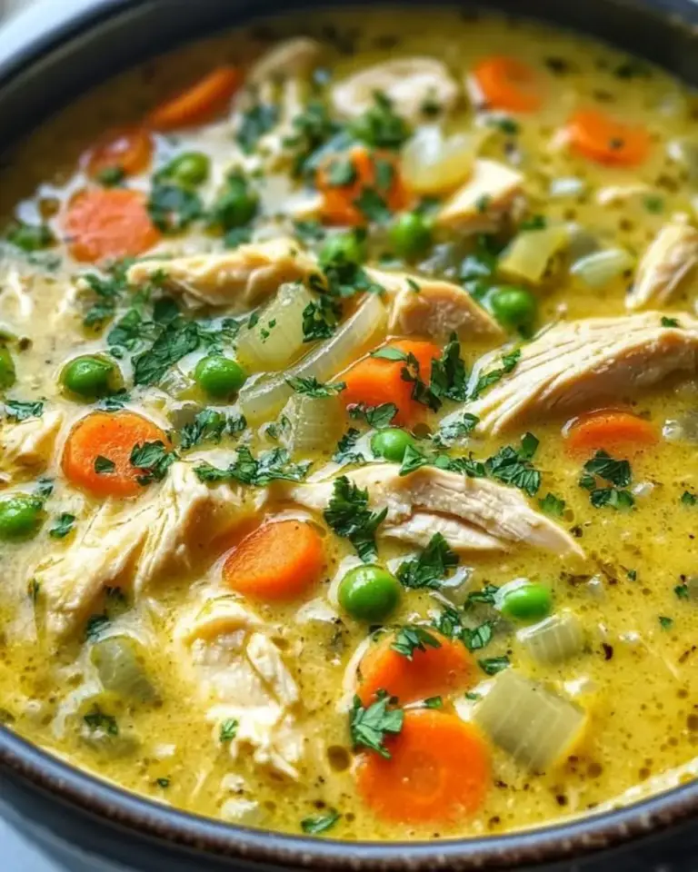 Anti Inflammatory Creamy Chicken Soup