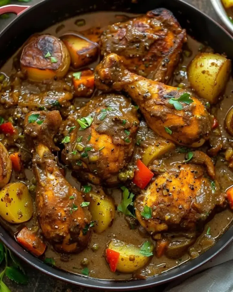 Authentic Jamaican Curry Chicken