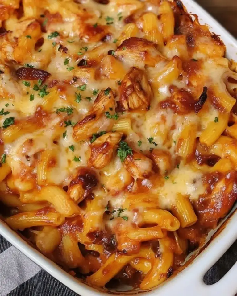 BBQ Chicken Mac and Cheese One Pan