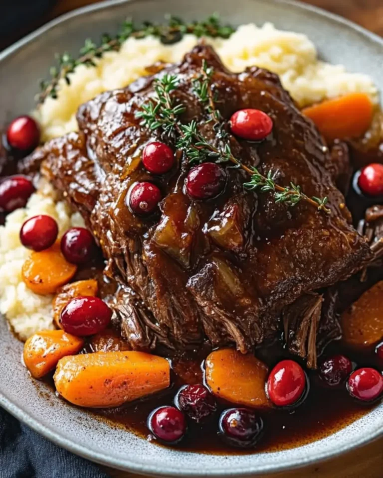 Craving Beef Roast with Cranberry Balsamic Glaze? Get 5 slow braising tips for a tender, delicious roast every time. Discover how!
