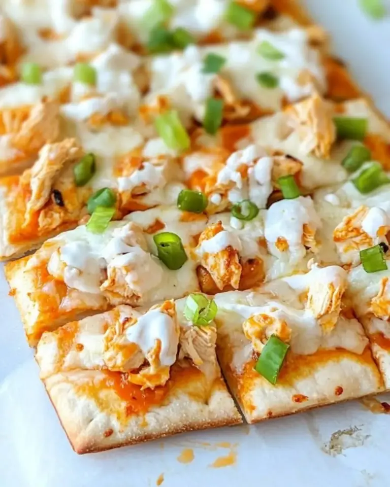 Buffalo Chicken Flatbread