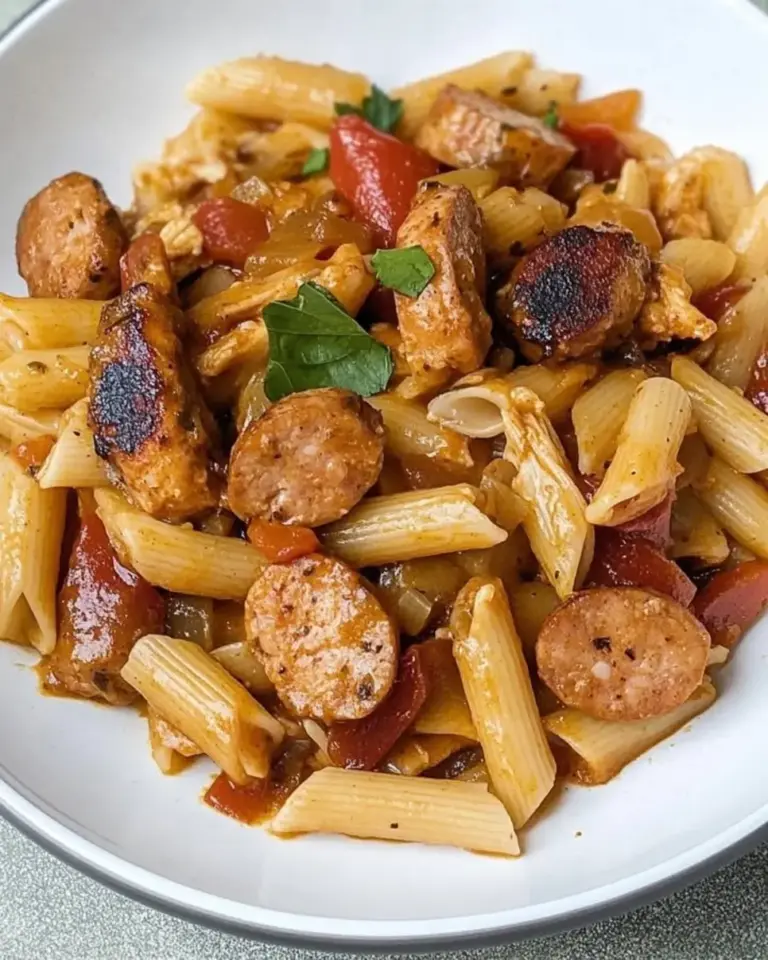 Cajun Sausage and Chicken Skillet