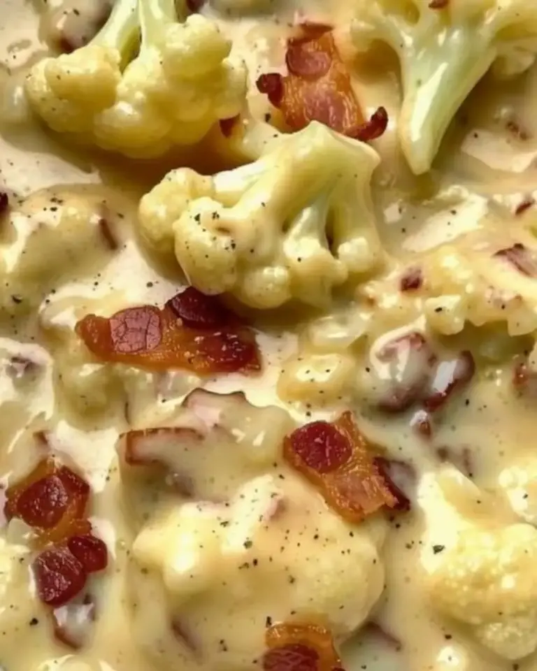 Cauliflower and Bacon Gratin 1