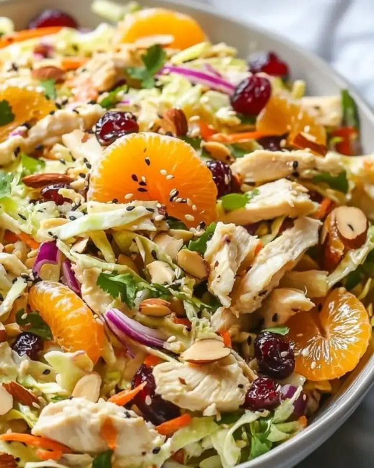 Chicken Coleslaw Salad with Ginger Sesame 2
