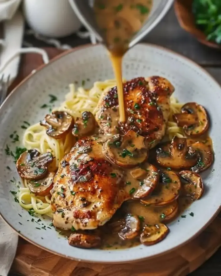 Chicken Marsala with Creamy Mushroom Sauce 1