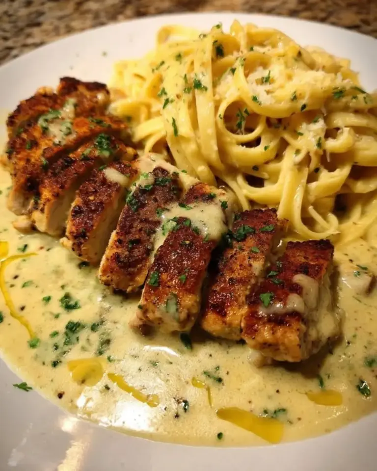 Creamy Cajun Chicken Linguine Parmesan Sauce