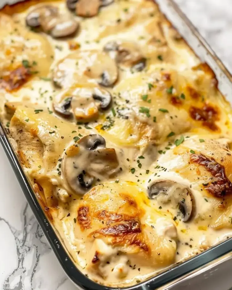 Creamy Chicken and Mushroom Bake