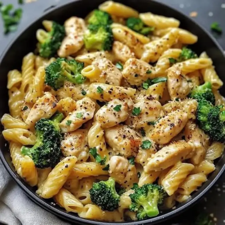 Creamy Pasta with Chicken and Broccoli